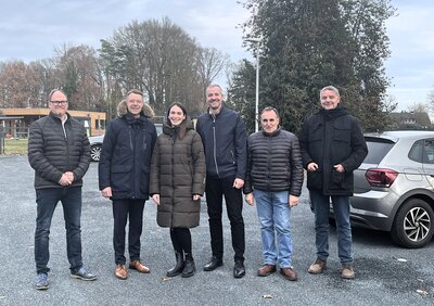 Freigabe des Parkplatzes an der Kita in Elsdorf 