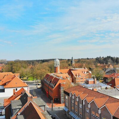 Luftaufnahme Rathaus