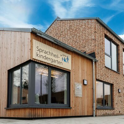 Eingangsbereich Sprachheilkindergarten
