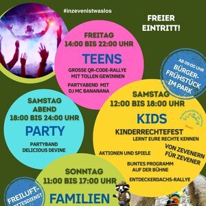 Flyer Stadtparkfest Entwurf 2