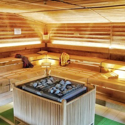 Blockhaussauna - Finnische Sauna