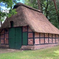 Der alte Schaftstall in Hatzte vom Verein „Fachwark Frün`n Hatzte“