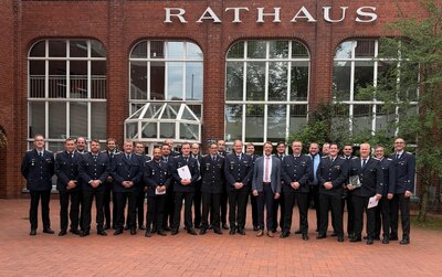 Gruppenfoto Feuerwehren SG Zeven