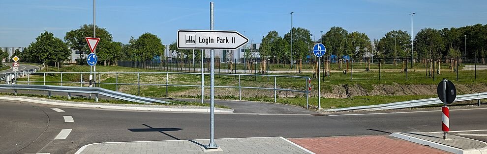 Foto Abzweigung Login Park II