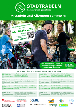 Plakat Stadtradeln 2025, f